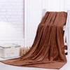 brown thicken microfiber towel for facial bed