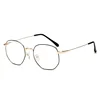 Alloy Prescription Round High Quality Spectacle Frames Eyeglasses Polygon Glasses