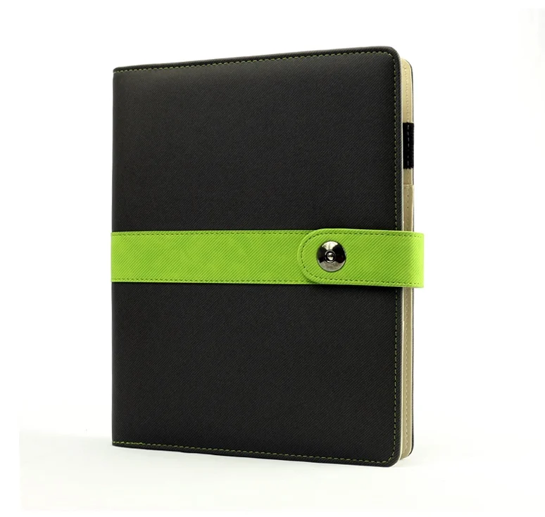 Hot Model A6 Size Waterproof Cute Agenda Leather Notebook With Clasp