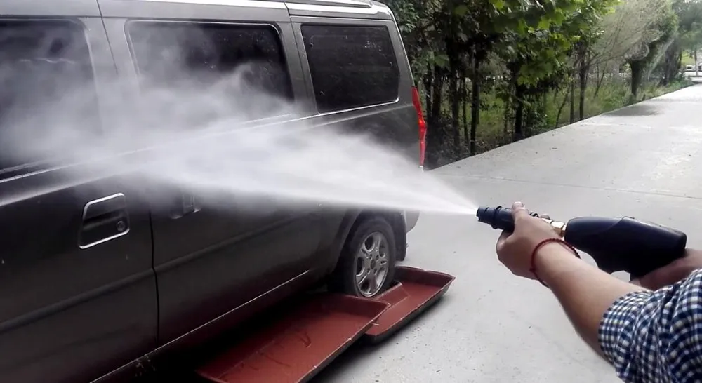 Door To Door Car Wash Electric Tricycle Mounted High Pressure Mobile