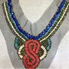 Garment accessory fashion hand made wooden beads collar for women dress