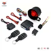 LIXING Remote Control Keyless Entry Shock Sensor One Way Auto Security Alarm System