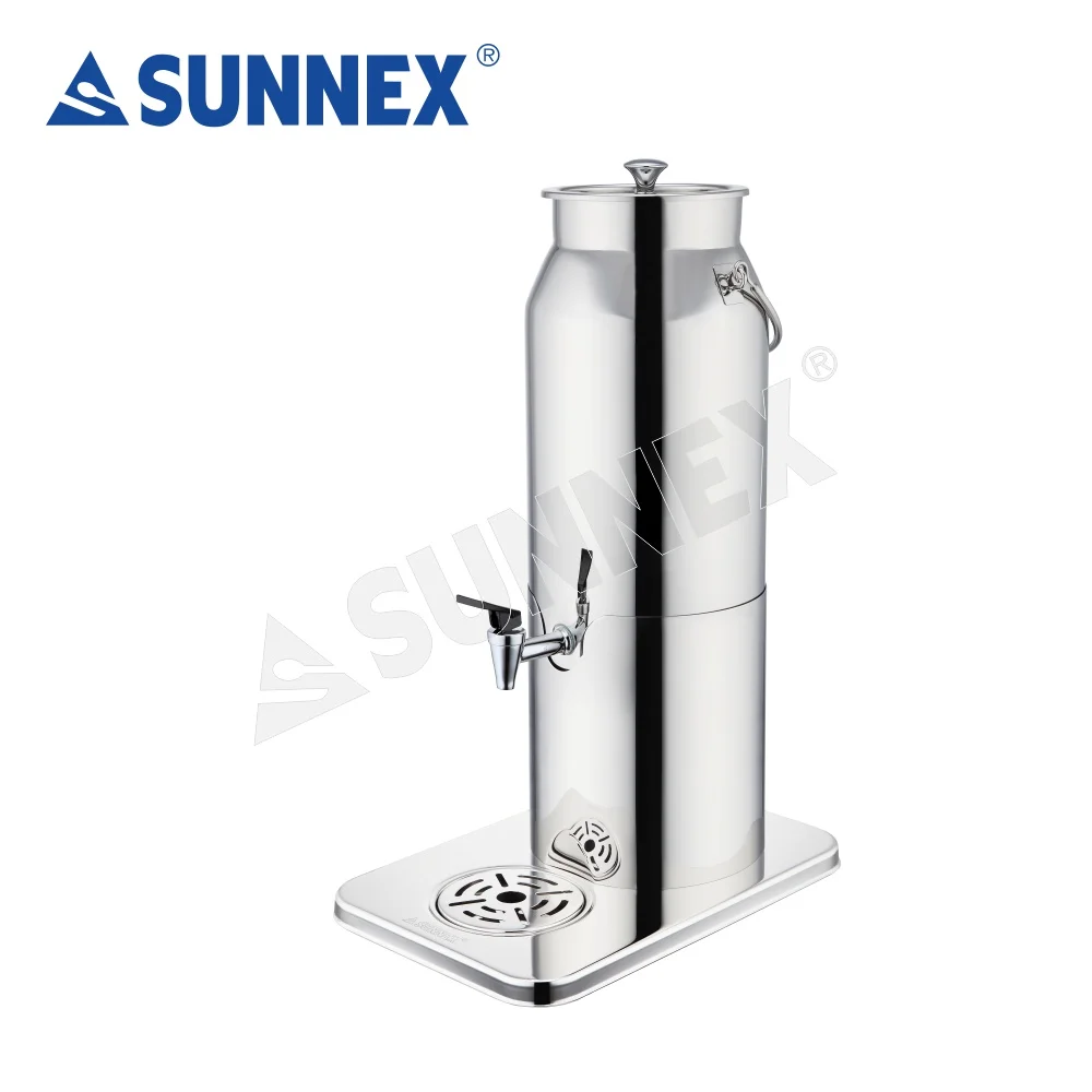 SUNNEX Stainless Steel Milk Urn 5L, Milk Urn/Milk Dispenser with