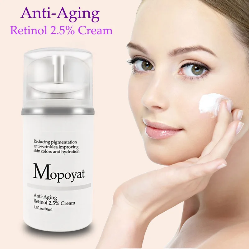 MOPOYAT Best Skin Care Moisturizer Anti Wrinkle Reduce Pigmentation Retinol Vitamin A Cream