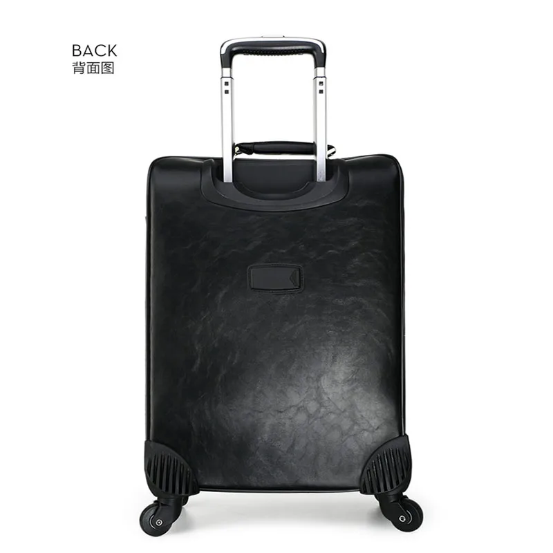 Wholesale Business Carry On Italian Newest Luggage Pu Leather ...