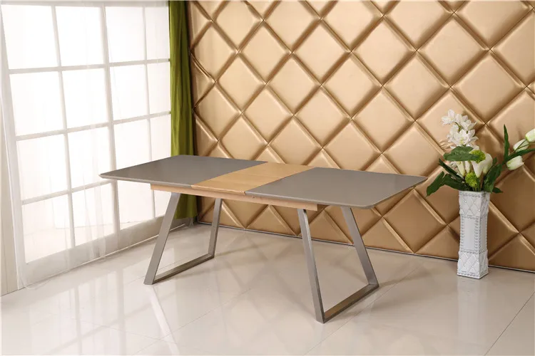 Factory supplier most popular high quality metal frame dining table
