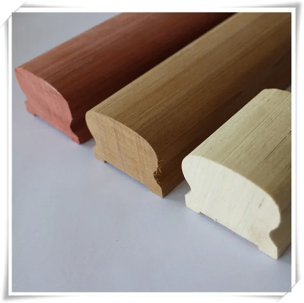 Wholesale decorative wood balusters/wooden baluster designs/decorative stair nose