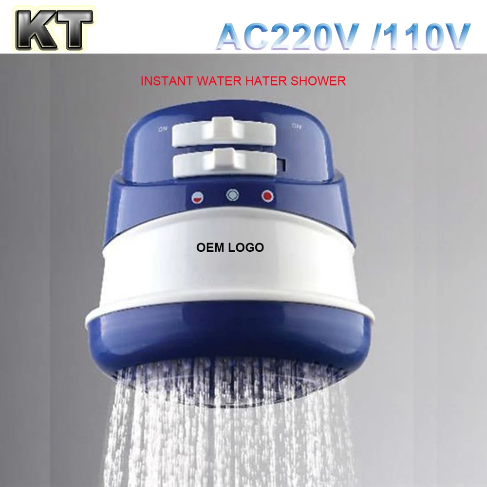 5400W Electric Shower Head 110V Tankless Quick Instant Hot Water Heater Bath US
