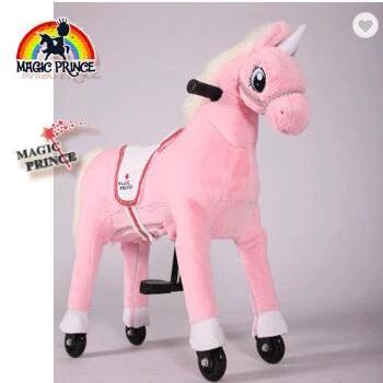 rubber rocking horse