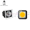 High quality adjustable beam angle recessed led grille light with cob chips