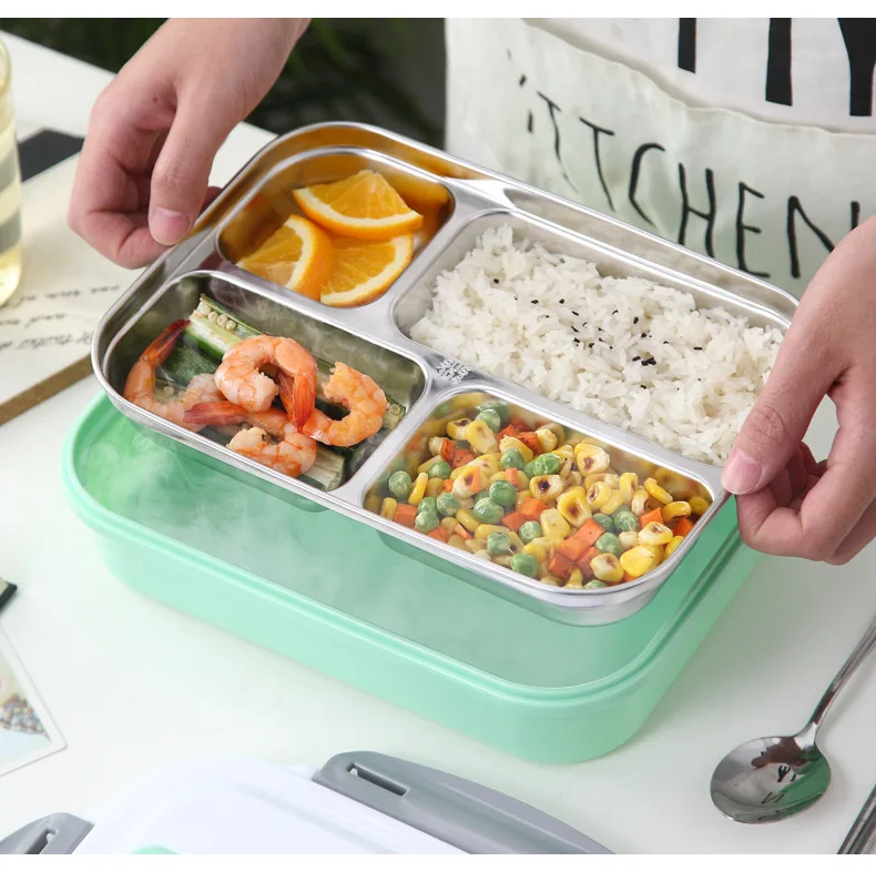 Affordable Tiffin Box Stainless Steel 304 Bento Lunch Box - Buy High ...