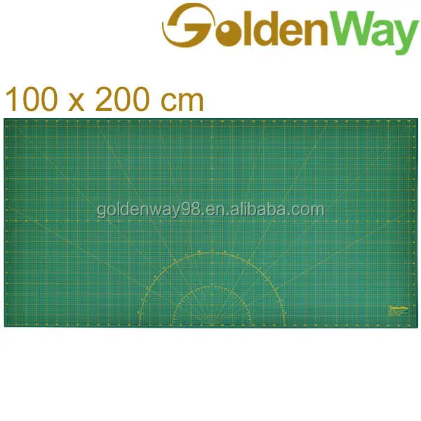 100 X 200 Cm Extra Large Size Area Laser Cutter Machine Pvc Plastic Selfhealing Cutting Mat