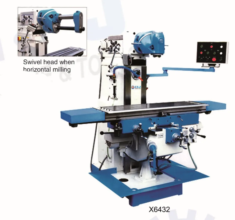 X6432 Universal Swivel Head Milling Machine Buy Milling Machine