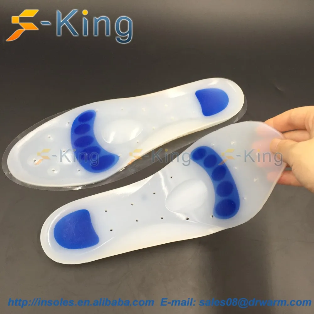 Silicone insole pad, Orthotic insoles 