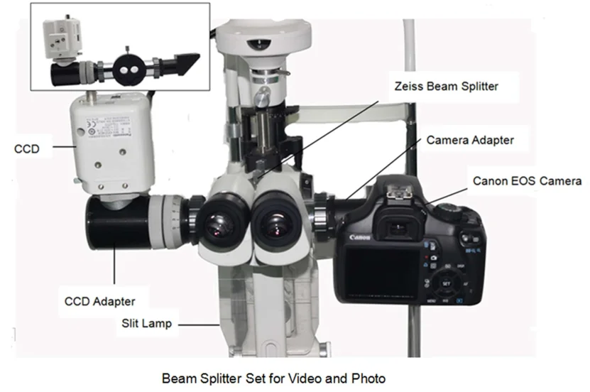 Optical Sony,Canon,Nikon Camera Adapter Beam Splitter For Surgical