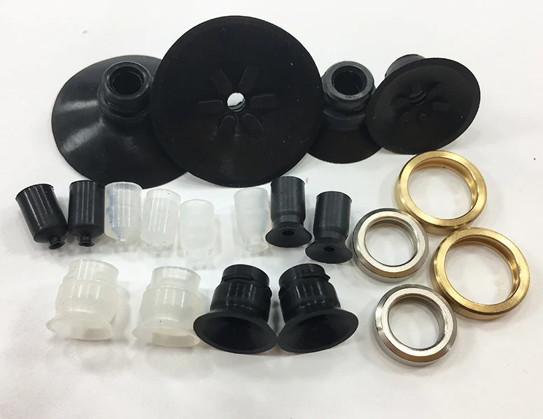 Nbr Silicone Rubber Suction Pads Vacuum Suction Cups Single For Sheets
