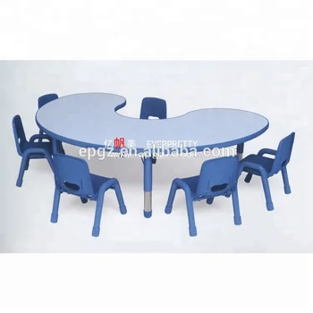Modern Kindergarten Furniture Kids Table And Chair Preschool Desk