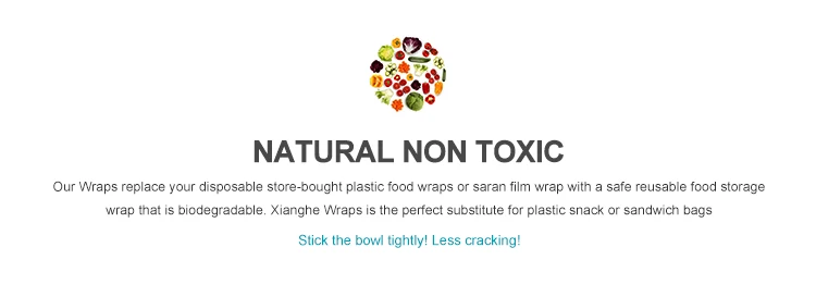 Eco Friendly Reusable Beeswax Food Wraps, Biodegradable, Sustainable Plastic Free Food Storage-1 Small, 1 Medium, 1 Large