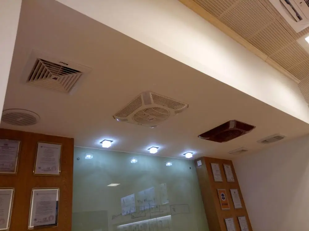 60x60cm Shami 14 Inch 35cm False Ceiling Mounted Ventilation Fan With Led Light To Dubai Pakistan India Buy Led Fan 14 Inch Ceiling Fan Shami Fan