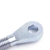 Fine quality OEM metric blue zinc oxide galvanized steel pipe eye bolts for hardware fasteners
