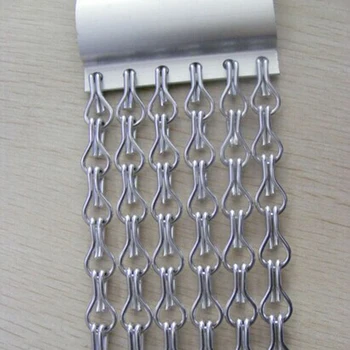 Metal Chain Link Curtain Anodized 