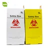 Medical instruments disposable 5L Sharp container for hospital