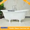 Mini freestanding used bathtub/ Palm leaf foot bath tub