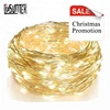 Christmas felt decorationled copper wire light string 10m 100led led string lights