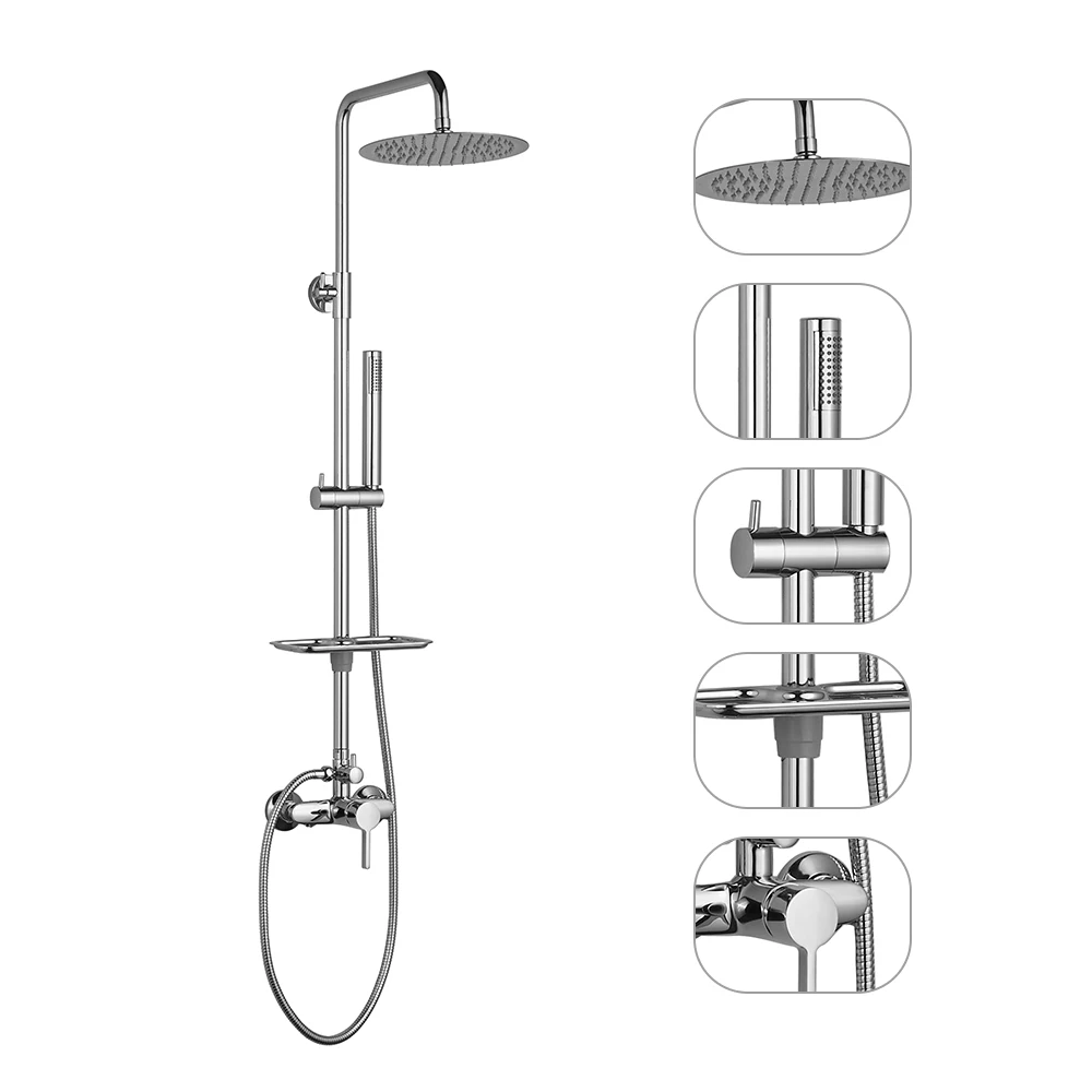 Popular New Cheap Bath Shower Mixer Shower Column