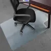 PVC Vinyl Chair Mat for Carpeted Floors with Lip Transparent Desk Chair Mat 36 X 48 Inch Standard Pile Carpet