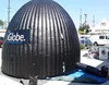 black professional inflatable sky planetarium dome exhibiiton use inflatable astronamy tent for sale