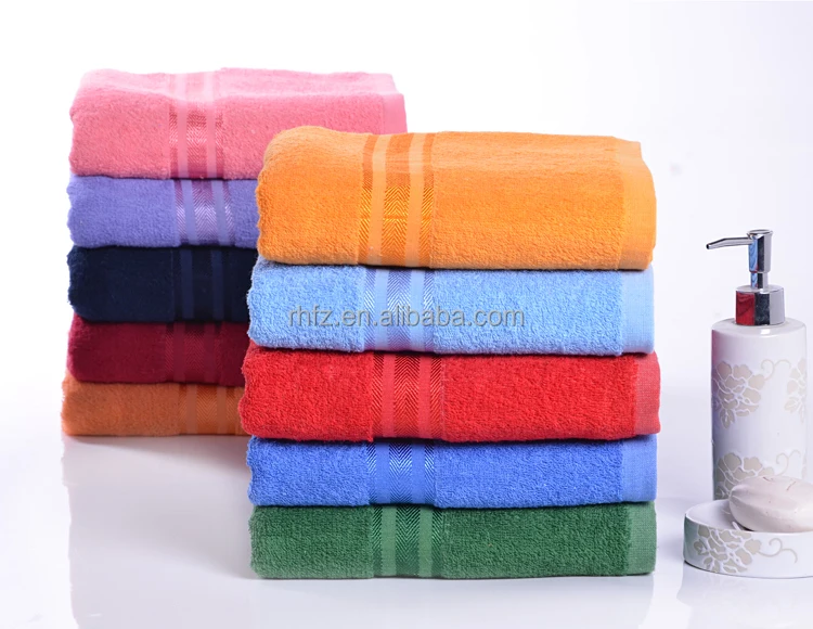 Thin Cotton Orange Bath Towel,Supper Cheap Bath Towel ...