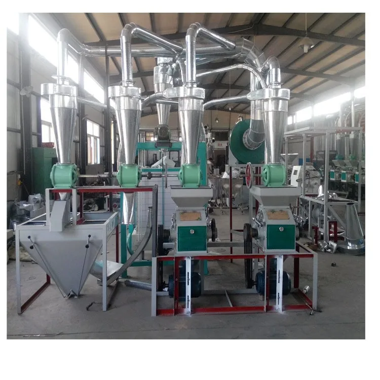Automatic Mini Wheat Flour Mill Cost Of Maize Milling Machine In Kenya