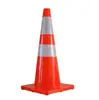 Good quality Soft PVC cone for traffic management, Used construction cone cups