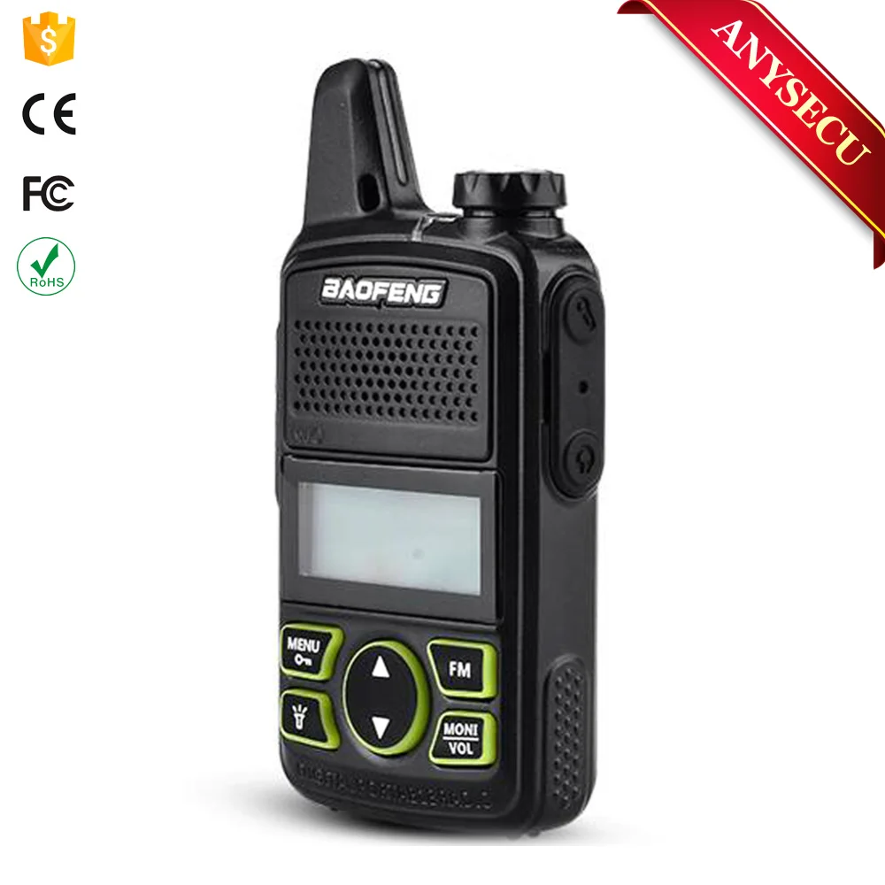 Baofeng T1 Mini Two Way Radio Bft1 Walkie Talkie Uhf 400470mhz 20ch