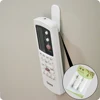 Remote Control Holder sticky Hook 2 Set Multiuse TV Air Conditioning Cordless Phone Wall Mount Key Hanger Organizer Holder
