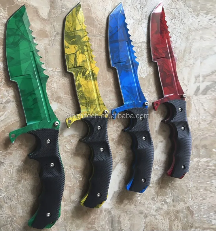 High Quality Huntsman Folding Pocket Knife With Belt Clip For Hunting
