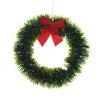 Christmas Wreath Bow Pine Needle Christmas Decoration For Home Party New Year Christmas Decoration Gift Ornaments Supplies