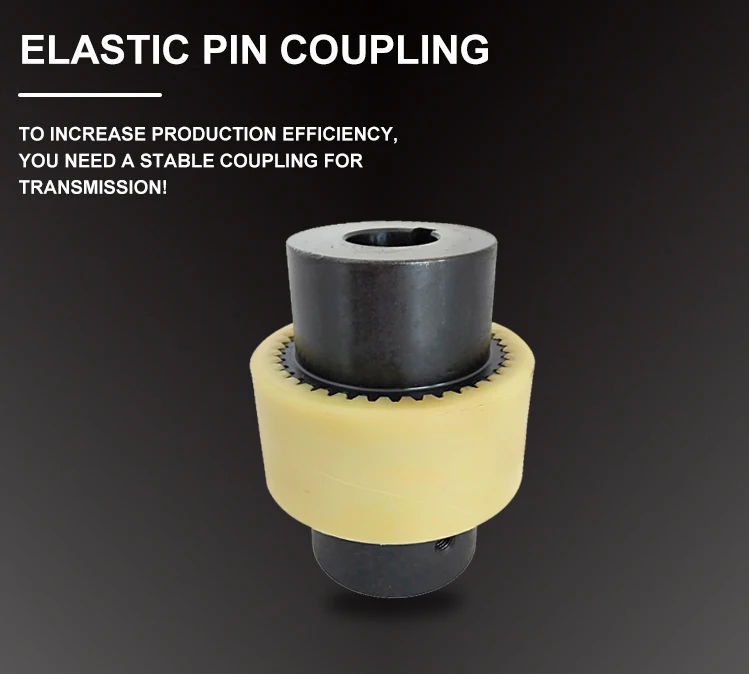 Tgl Crowned Teeth Gear Shaft Flexible Coupling With Nylon Sleeve Gear