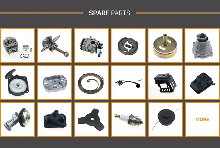 O O Power 52cc 1.47kw with 28mm shaft Gasoline Brush Cutter