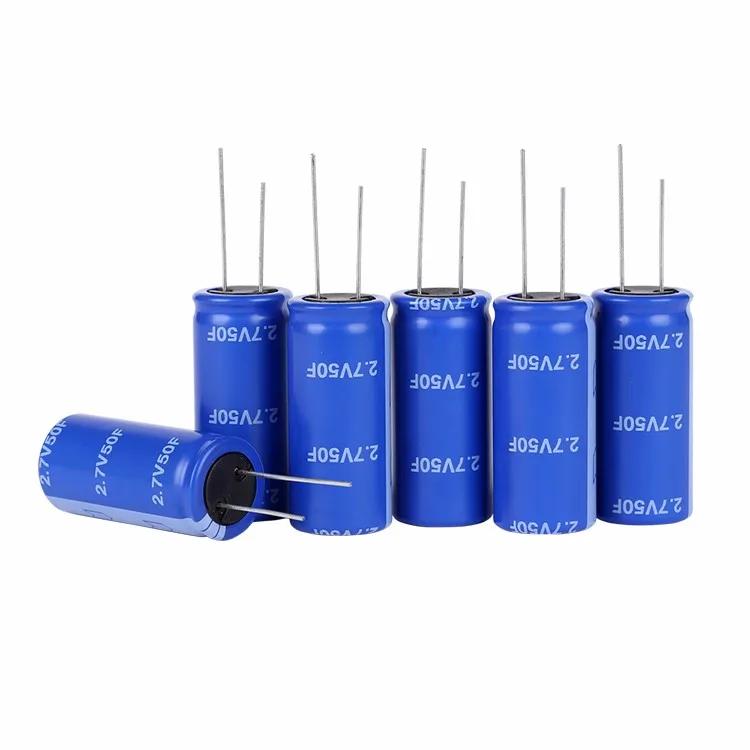 Super Capacitor 2.7v 50f With Low Esr,High Power Buy Super Capacitor