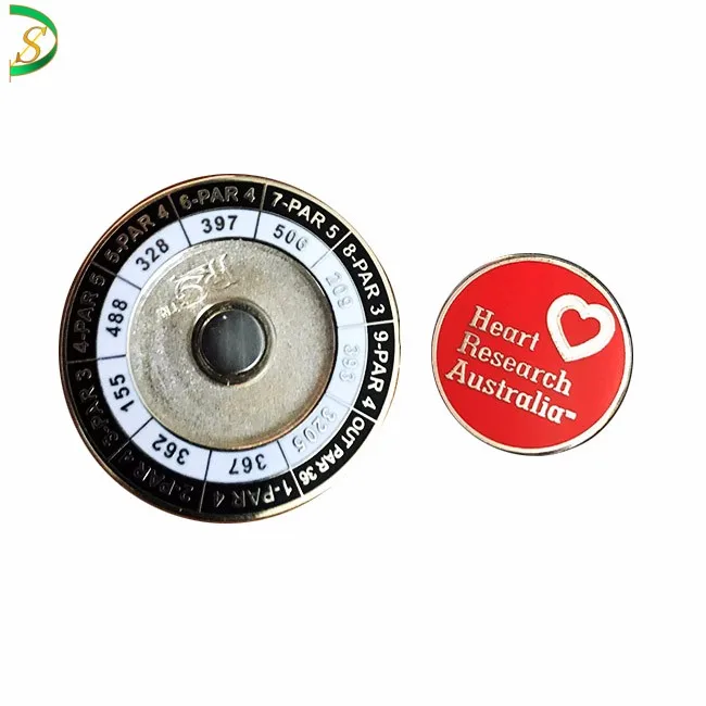 Enamel High Quality Metal Poker Chip With Scorecard Custom Removable