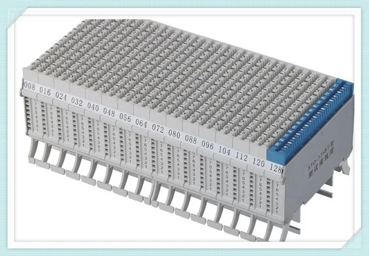 Telephone Telecom Terminal Block For Cross Connection Cabinet