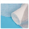 Medical absorbent cotton gauze rolls bleached