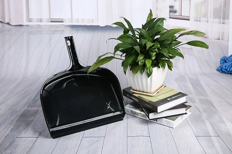 dustpan for collecting swept-up dust, dirt, and other dry debris plastic dustpan only can combine with brush