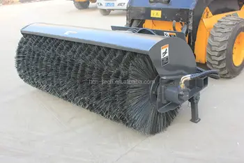 sidewalk sweeper tractor larger