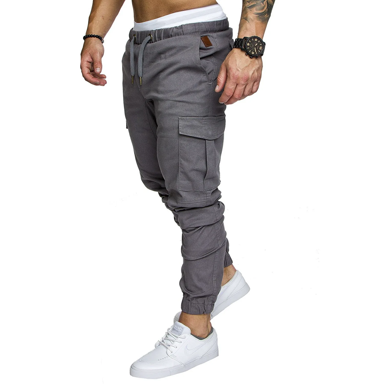 Custom No Brand Clothing Polyester Bodybuilder Baggy Sweatpants - Buy ...