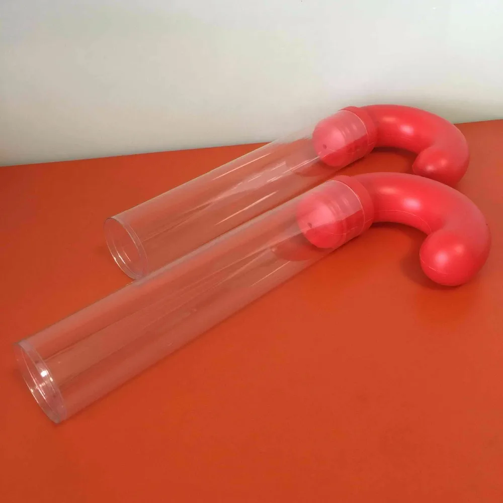 Clear Petg Candy Cane Plastic Tube Packaging Buy Plastic Tube