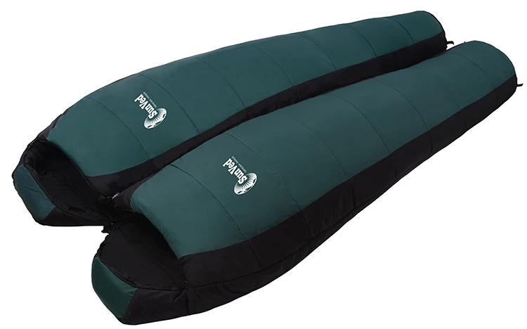 Manufacture custom hollow fiber compact travel sleeping bag