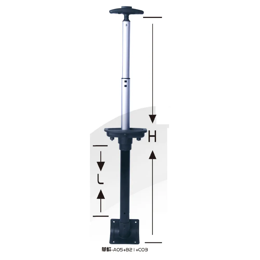Profession Design Best Single Telescopic Luggage Trolley Handle